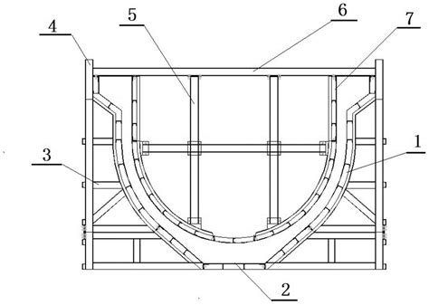一种U型渡槽桁架式全钢模板的制作方法