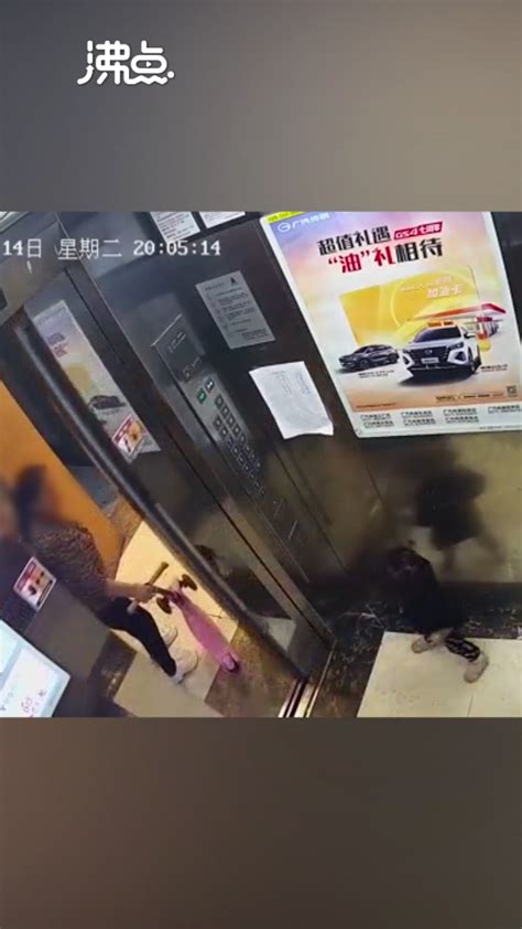 杭州一保姆不慎将女童滞留电梯致其8楼坠亡监控还原揪心事发瞬间_腾讯视频