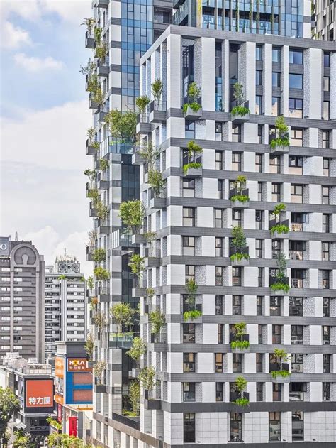 台湾首栋绿色综合体，柔软藤蔓立面-建筑方案-筑龙建筑设计论坛