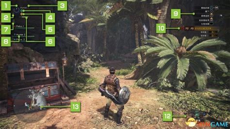 《怪物猎人世界》PC版详解最基本操作 基本操作介绍_九游手机游戏