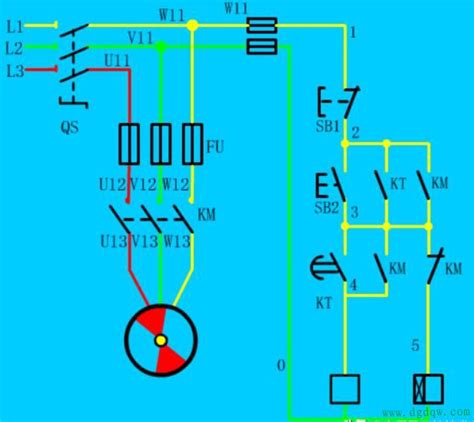 如何使电机通电延时启动和断电延时启动 - 电动机_电工电气学习网