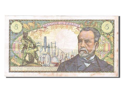 #254179 5 Francs, type Pasteur : TB+, 5 Francs, De 5 à 15 Euros, 1969 ...