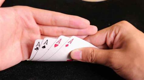 扑克牌魔术教学视频一分钟学会