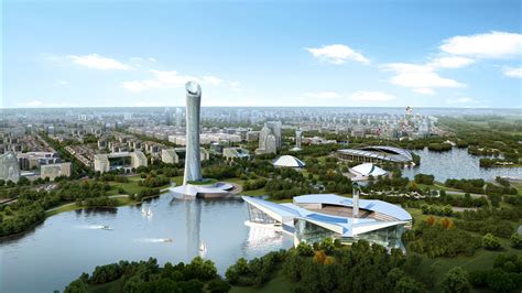利辛县滨河新区概念性规划及城市设计 - 城市规划 - 汉通设计