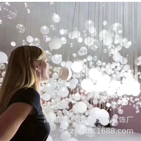 2019新款LED呼吸之光 呼吸灯 吹气灯 艺术互动体验装置 源自米兰-阿里巴巴