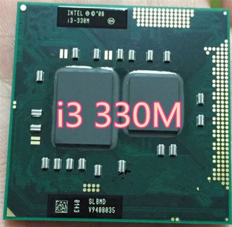 Intel Core Processor I3 330m I3 330m 3m Cache 2.1 Ghz Laptop Notebook ...