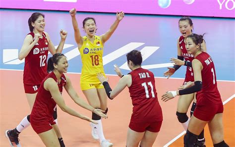 我们决赛见！世联赛中国女排3:0战胜波兰女排_荔枝网新闻