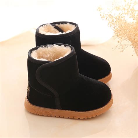 新款儿童雪地靴男女童冬季加厚加绒保暖棉鞋防滑儿童棉靴子-阿里巴巴