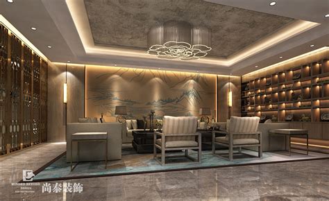 古今交融 御西郊高级私人会所设计效果图-设计风尚-上海勃朗空间设计公司