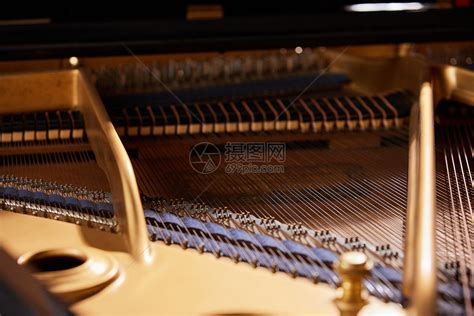 钢琴内部构造特写高清图片下载-正版图片501783706-摄图网