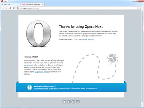Opera Next : WebKit & V8 pour Opera 15 sur desktop - WebLife
