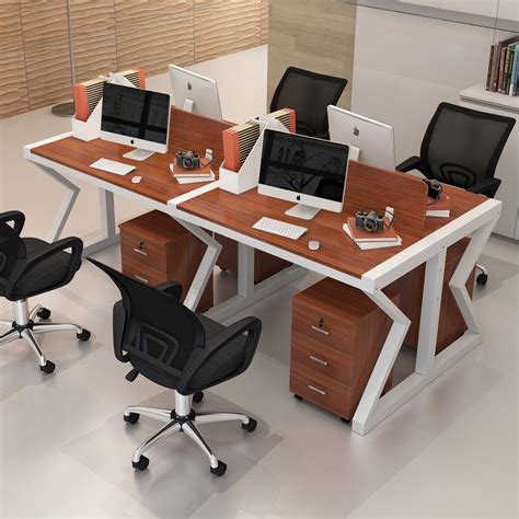 北欧创意设计实木电脑办公桌简约单人经理工作台公司办公室老板桌-阿里巴巴