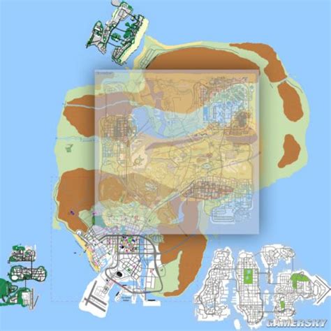 《侠盗猎车手5（GTA5）》高清印刷地图泄漏 游戏全地标一览 - 新闻发布 - Chiphell - 分享与交流用户体验