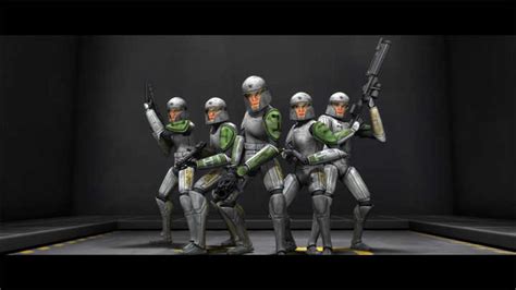 C4D模型-星球大战克隆人士兵-C4D模型-菜鸟C4D