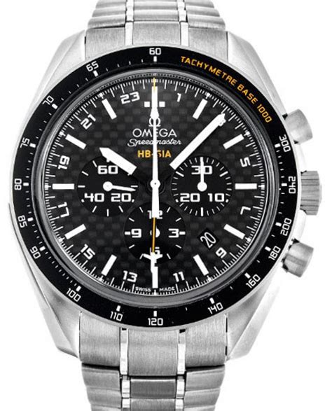 Omega 321.90.44.52.01.001 Speedmaster HB-SIA Co-Axial GMT Chronograph Numbered Edition ...