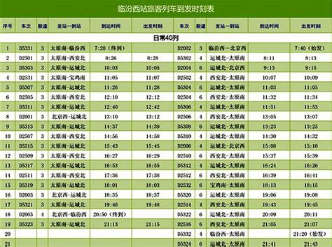 北京西站列车时刻表哪里有买的？-