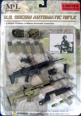 668001 - US SOCOM Automatic Rifles - Toy Anxiety