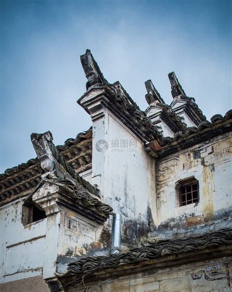 宏村景区中国传统徽派建筑高清图片下载-正版图片500744621-摄图网