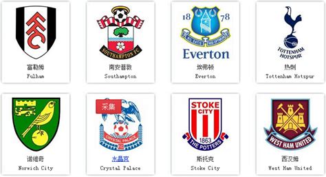 2014英超足球队标志大全-logo11设计网