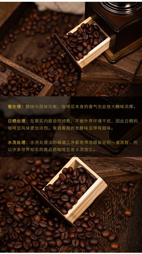 云南小粒普洱咖啡豆中度烘焙远山树林的味道口感层次丰富果酸明亮 - 茶店网chadian.com--买好茶,卖好茶，就上手机茶店App