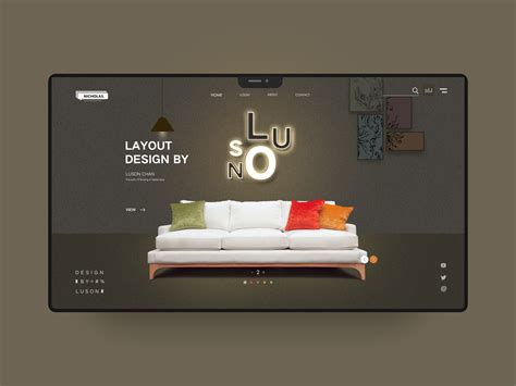 家具的网页版式设计|网页|企业官网|sanniu三牛 - 原创作品 - 站酷 (ZCOOL)