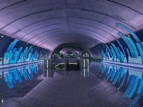 好看上海|科幻感满满！来看看上海最美地铁站长啥样？（视频）__财经头条