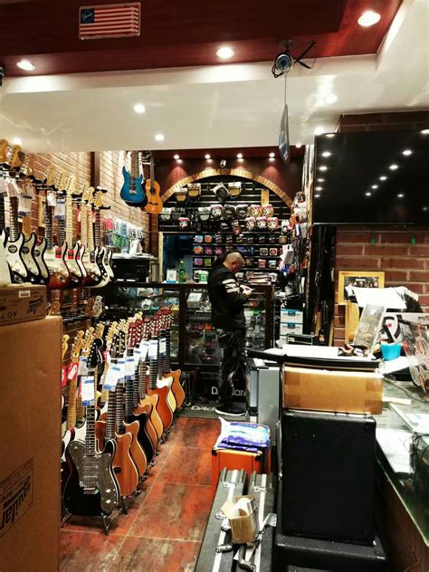 琴行,吉它专卖,乐器店内景,娱乐用品,生活百科,摄影素材,汇图网www.huitu.com