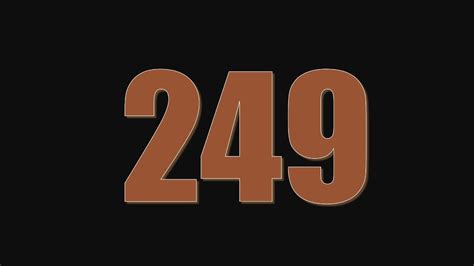 249 — двести сорок девять. натуральное нечетное число. в ряду ...