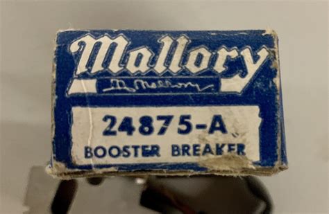 NOS Mallory Distributor Points Contacts 24875-A | eBay