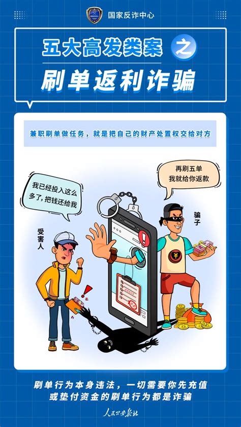 防电信网络诈骗系列宣传漫画（3）-兼职刷单刷信誉诈骗-大河号-大河网