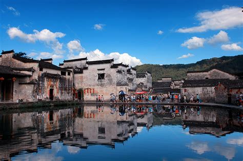世界文化遗产安徽宏村高清图片下载-正版图片501110999-摄图网