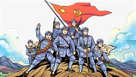手绘长征主题红军png图片免费下载-素材7SQqqPkVe-新图网