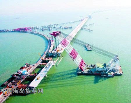 世界首座海上大跨径--青岛海湾大桥2011年建成通车[中国海岛旅游网]
