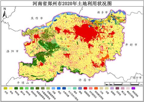 2020年河南省郑州市土地利用数据-地理遥感生态网