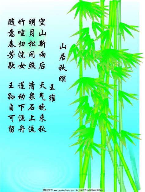 有关竹子的诗词-