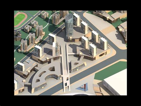 贵州规划3dmax 模型下载-光辉城市