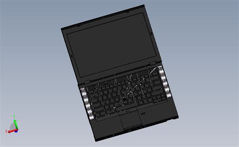 ThinkPad T430笔记本电脑_SOLIDWORKS 2013_模型图纸下载 – 懒石网
