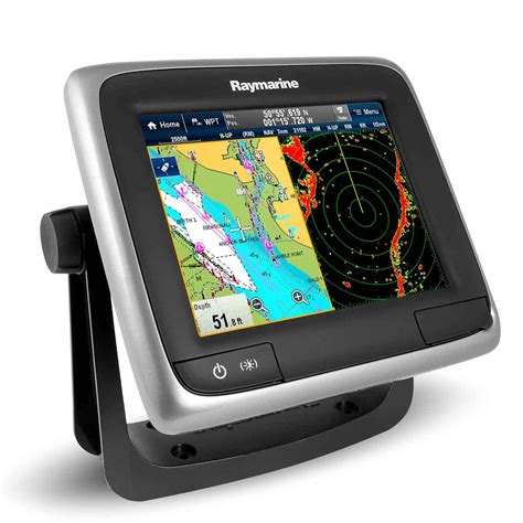 RAYMARINE a67 Multi-Function Touchscreen Display with Built-in 600-Watt ...