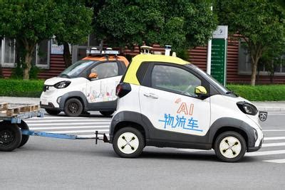 广西柳州：智能网联汽车路测-人民图片网