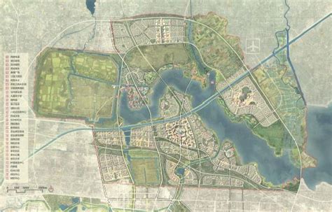 荆州市最新城市规划图,荆州2030年城市规划图,沙北新区_大山谷图库