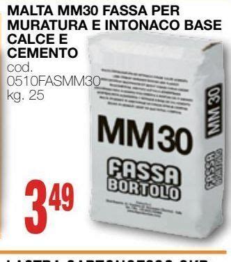 Malta mm30 fassa per muratura e intonaco base calce e cemento offerta ...