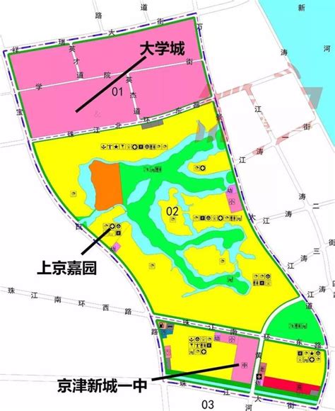 天津宝坻新城城市设计草案公示|界面新闻