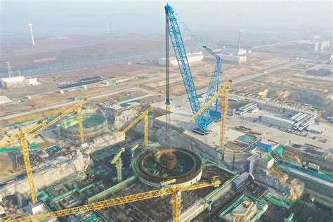 中核机械工程完成徐大堡核电3号机组首次大件吊装