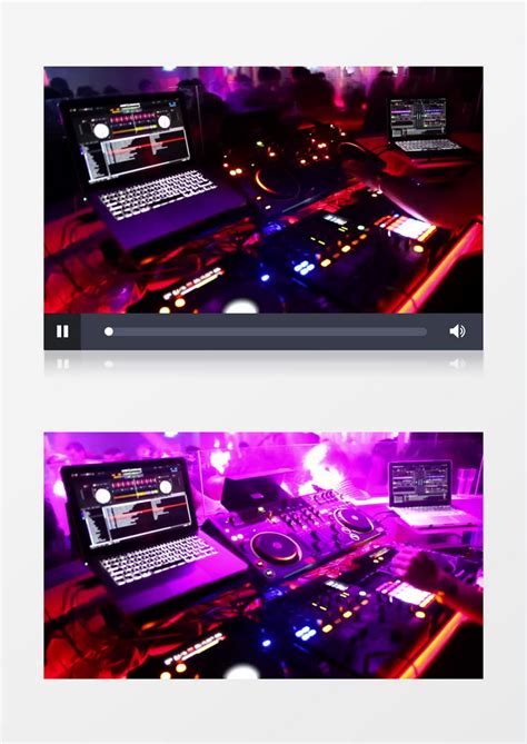 夜总会DJ工作台实拍视频素材模板下载_实拍视频_图客巴巴