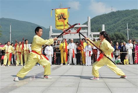 第四届民间传统武术表演赛开赛--今日临安