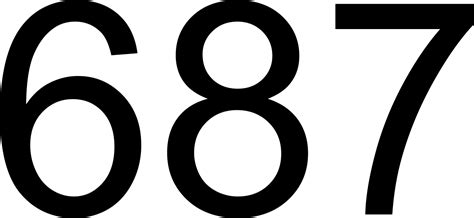 687 — шестьсот восемьдесят семь. натуральное нечетное число. в ряду ...