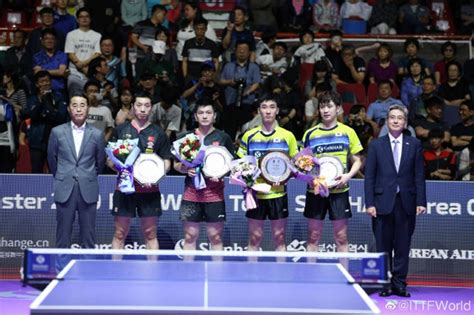 2019韩国乒乓球公开赛 国乒4冠3亚收官_楚天运动频道