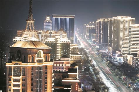 夜景升级 灯亮了！淄博视觉一体化提升工程让市民感受城市璀璨活力|淄博市_新浪新闻