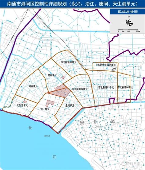 南通港闸区2020年部分用地规划图是怎么样的？- 南通本地宝