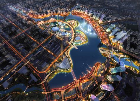 西安高新区西太路核心区和未来科技城特色小镇概念规划|清华同衡